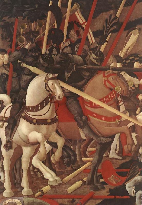 UCCELLO, Paolo Bernardino della Ciarda Thrown Off His Horse (detail) wt China oil painting art